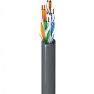 Bobina de Cable UTP CAT6+ BELDEN 2412 010A1000, 305 m, Negro, Interior, CAT6+, 100% Cobre