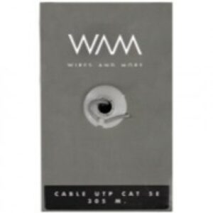 Cable UTP WAM CAT5E-GRIS, 305 m, Gris, CAT5e