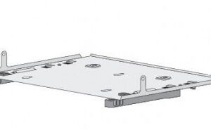 Kit de montaje CISCO Para switches 3560-CX, 2960-CX y 2960L, Plata, Acero, Montado en la pared