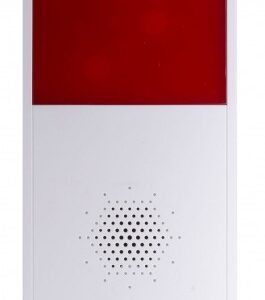 Sirena Inalámbrica Dahua Technology DHI-ARA10-W, Rojo, Blanco, Acrilonitrilo butadieno estireno (ABS), 1,5 año(s), inalámbrica, Pared