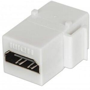 Jack - HDMI INTELLINET, HDMI, Hembra/hembra, Color blanco