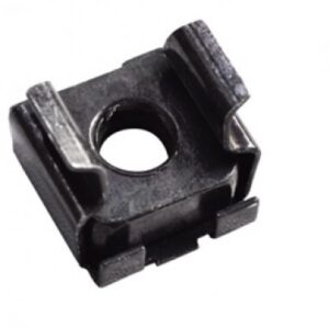 Caja de 50 Tuercas Enjauladas LACES LA100TE1224X50, Fosfato, Negro