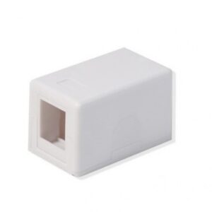 Caja de Montaje en Superficie 1P LOGICO SMB201, Color blanco