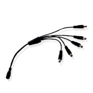 Distribuidor Pulpo 1 a 5 Canales ENSON ENS-DC15, Negro