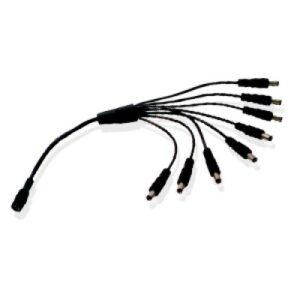 Distribuidor Pulpo 1 a 8 Canales ENSON ENS-DC18, Negro