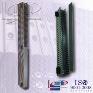 Organizador Vertical NORTH SYSTEM, 10,7 cm, Negro