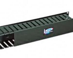 Organizador horizontal NORTH SYSTEM, Acero al carbón, Negro, 0,93 kg, 7,62cm