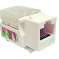 Jack BROBOTIX 230201, Color blanco, CAT5e - Image 3