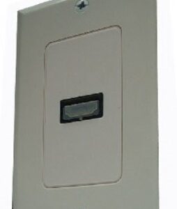 Tapa HDM 1 Puerto BROBOTIX 163225, HDMI, Hembra, Color blanco