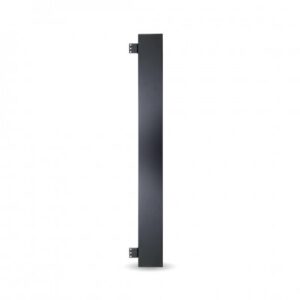 ORGANIZADOR METALICO VERTICAL DE 22U BROBOTIX 810214, Negro, Acero, 22U