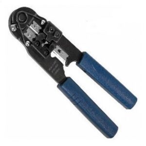 Pinza crimpeadora RJ45 BROBOTIX, Azul