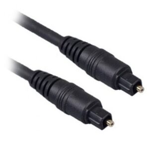 CABLE TOSLINK BROBOTIX FIBRA ÓPTICA, Macho/Macho, Negro