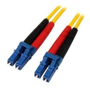 Cable de red StarTech.com, LC, LC, Macho/Macho, Amarillo, 1 m