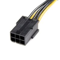 Cable adaptador de alimentación PCI Express StarTech.com PCIEX68ADAP, PCI-E (8-pin), Macho/hembra, 0,155 m, Negro - Image 3