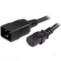 Cable C13 a C20 14AWG de 91cm para Alimentaci StarTech.com PXTC13C20143, 0,9 m, IEC 60320 C13, IEC 60320 C20, Negro