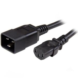 Cable de Alimentación para PC StarTech.com PXTC13C20146, C13 a C20, Macho/hembra, 1,8 m, Negro, 15 A