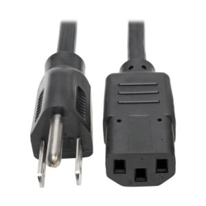 Cable de Alimentación de CA para PC TRIPP-LITE P006-006, NEMA 5-15P, 1.83 m, Negro, 125 V - 10 A