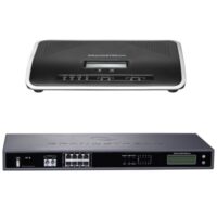 Central Telefónica Grandstream Networks UCM6204, 500 Usuarios, Negro, IP PPX (Private & Packet-Switched) System - Image 2
