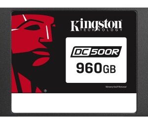 SSD Kingston Technology DC500R 2.5 960GB, 2.5", 960 GB, Serial ATA III, 555 MB/s, 525 MB/s