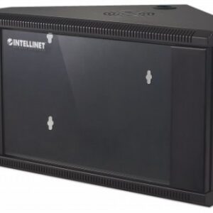 Gabinete INTELLINET 714624, Negro, Bastidor de pared, 60 kg, 6U