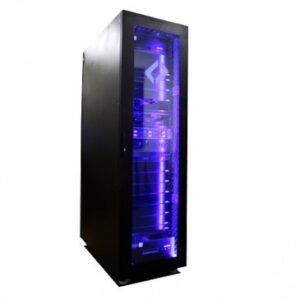 Gabinete LACES LA300SP421934, Negro, 42U