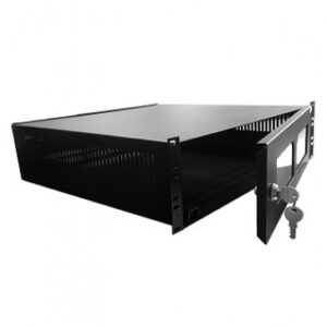 Gabinete para DVR LACES LA300GDVR3, Negro, Montado en la pared, 3UR, 5,4 kg