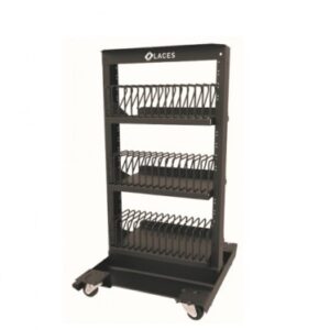 Gabinete DE 26UR LACES LA900KIPAD, Negro, Abierto, 26UR