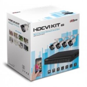 Kit Armado con Sistema de Grabación Dahua Technology KIT4104-HFW1000RN03, Policarbonato, 4, H.264, 720p (1MP)