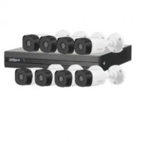Kit 8 Canales 1080p Dahua Technology DH-KIT/ XVR1B08/8-B1A21, Policarbonato, 8, H265+, 1080p (2MP)