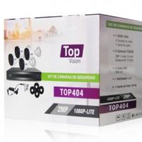 KIT 4X4: 1 DVR 4 Canales + 4 Cámaras MERIVA TECHNOLOGY TOP404