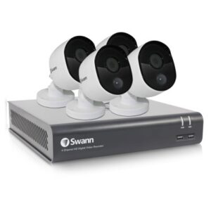 Kit de Video Vigilancia SWANN SWDVK-445804V, Policarbonato, 4, 1080p (2MP)