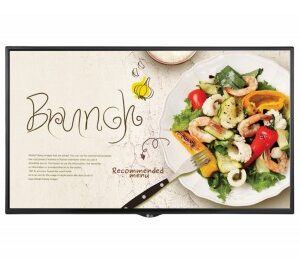 Monitor profesional LG 43SM5KE, 43 pulgadas, 450 cd / m², 1920 x 1080 Pixeles, 12 ms, Negro