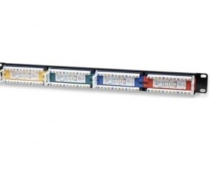 Panel Parcheo INTELLINET 513678, Negro, 760 g, 482 mm