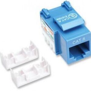 Jack INTELLINET, Cat 6, De plástico, Azul