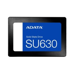 UNIDAD DE ESTADO SOLIDO SSD INTERNO ADATA SU630, 480GB, 2.5 SATA3, LECT. 520, ESCRIT. 450 MBS, 7MM, PC LAPTOP MINIPC SIN BRACKET 3DNAND