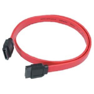 CABLE SATA BROBOTIX 034358, SATA, ROJO