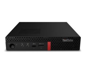 Mini PC LENOVO ThinkStation P330 Tiny, 8 GB, Negro, i7-8700T, 512 GB SSD