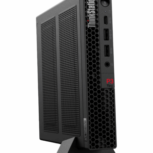 WORKSTATION LENOVO THINKSTATION P3 TINY I7-14700 16GB SSD 512GB T400 4GB WIN11 PRO 3 AÑOS ON-SITE NEGRO