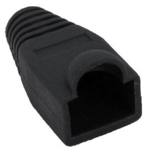PROTECTOR DE PLUG BOTA PARA RJ45 BROBOTIX 351980, RJ-45, NEGRO