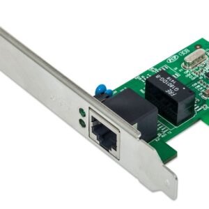 TARJETA GIGABIT ETHERNET 10/100/1000 MBPS, PCI EXPRESS INTELLINET