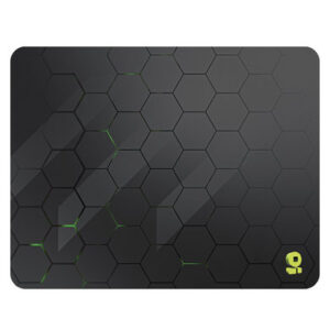 MOUSEPAD GAMER, 31 X 40 CM, DISEÑO HEXÁGONO, GRIS, BORDES COSIDOS, 6007075, BROBOTIX
