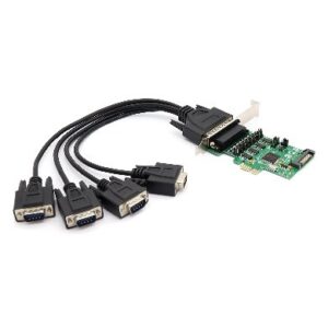 TARJETA SERIAL BROBOTIX 651916, PCI EXPRESS, 4 PUERTOS