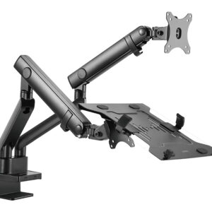 SOPORTE 2 EN 1 ENFORCE MOTION SM636 ACTECK ELITE SERIES SOPORTE PARA MONITOR Y LAPTOP 2 EN 1 PARA ESCRITORIO