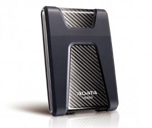 Disco duro externo ADATA HD650, 1000 GB, USB 3.0 (USB 2.0), 2.5", Negro