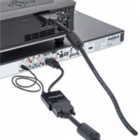 Convertidor HDMI a VGA MANHATTAN, VGA, HDMI/3.5mm, Macho/hembra, Negro - Image 3