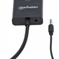 Convertidor HDMI a VGA MANHATTAN, VGA, HDMI/3.5mm, Macho/hembra, Negro - Image 2