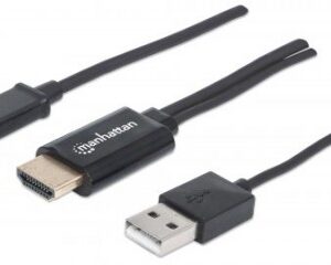 Cable Micro USB MANHATTAN, HDMI + Micro-USB