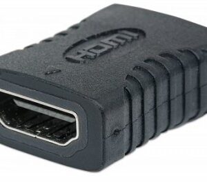 Cople HDMI MANHATTAN, HDMI, HDMI, Hembra/hembra, Negro