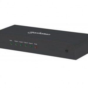 Video Splitter MANHATTAN 207515, Negro
