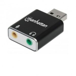 Convertidor USB a audio MANHATTAN 152754